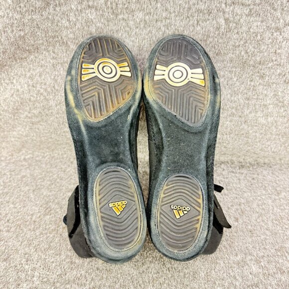 ✅ Mens 10.5 Adidas Wrestling High Top Athletic Shoes/Sneaker Black White Mesh - Picture 4 of 13